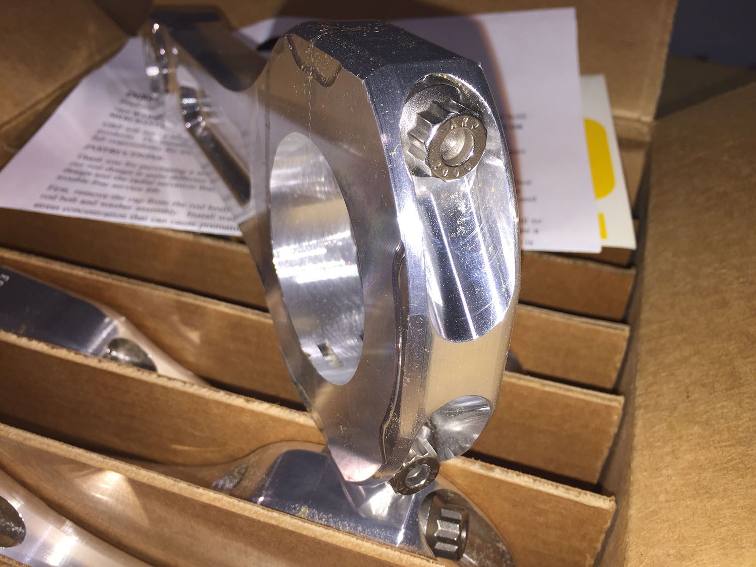 GRP 5500PRO Connecting Rods, 6.580 length 2.225 Bore .990 x 1.150 Pin