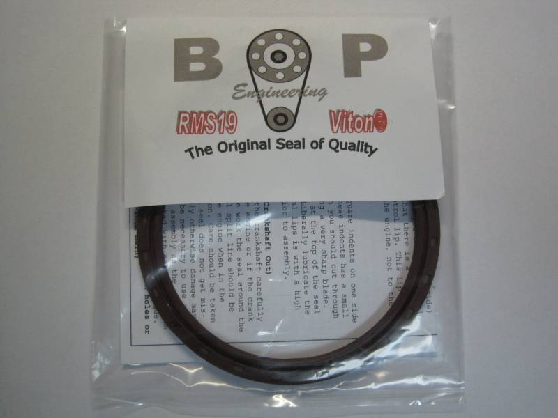 BOP BOP Pontiac 3.25" Main DUAL LIP Viton 1pc Rear Main Seal (421/428