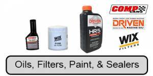Oils, Filters, Paint, & Sealers