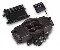 Holley - Holley Terminator Stealth EFI Kit & Complete Fuel System, Hard Core Gray HLY-550-441K