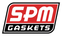 SPM Gaskets - Butler Performance Pontiac Black Fiber Valley Pan Gasket SPM-11960C