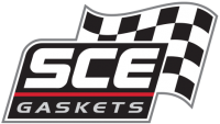 SCE Gaskets - SCE Pontiac 3.00" Main Viton 2pc Rear Main Seal (301, 326, 350, 389, 400)