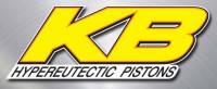 Keith Black - Hypereutectic Cast -6cc Flat Top Pistons, 428, 4.000" Str,