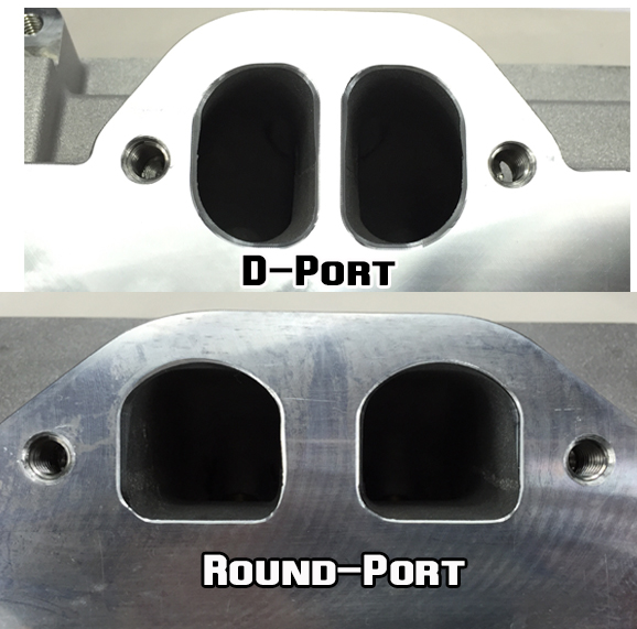 Edelbrock Aluminum Heads- D-Port vs. Round Port