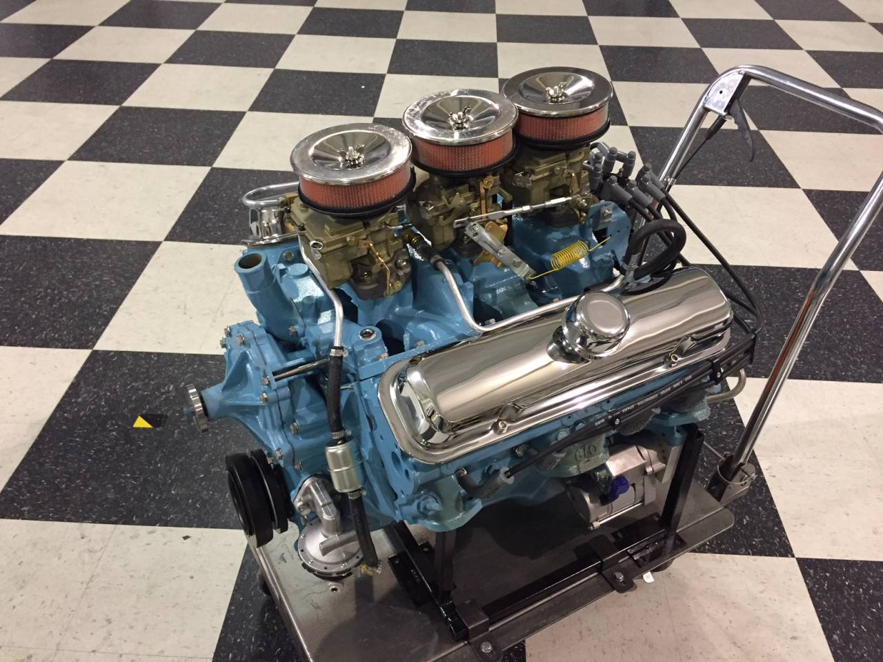 Engines " Pontiac Tri-Power 