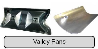 Engine Components- External - Valley Pans and Accessories