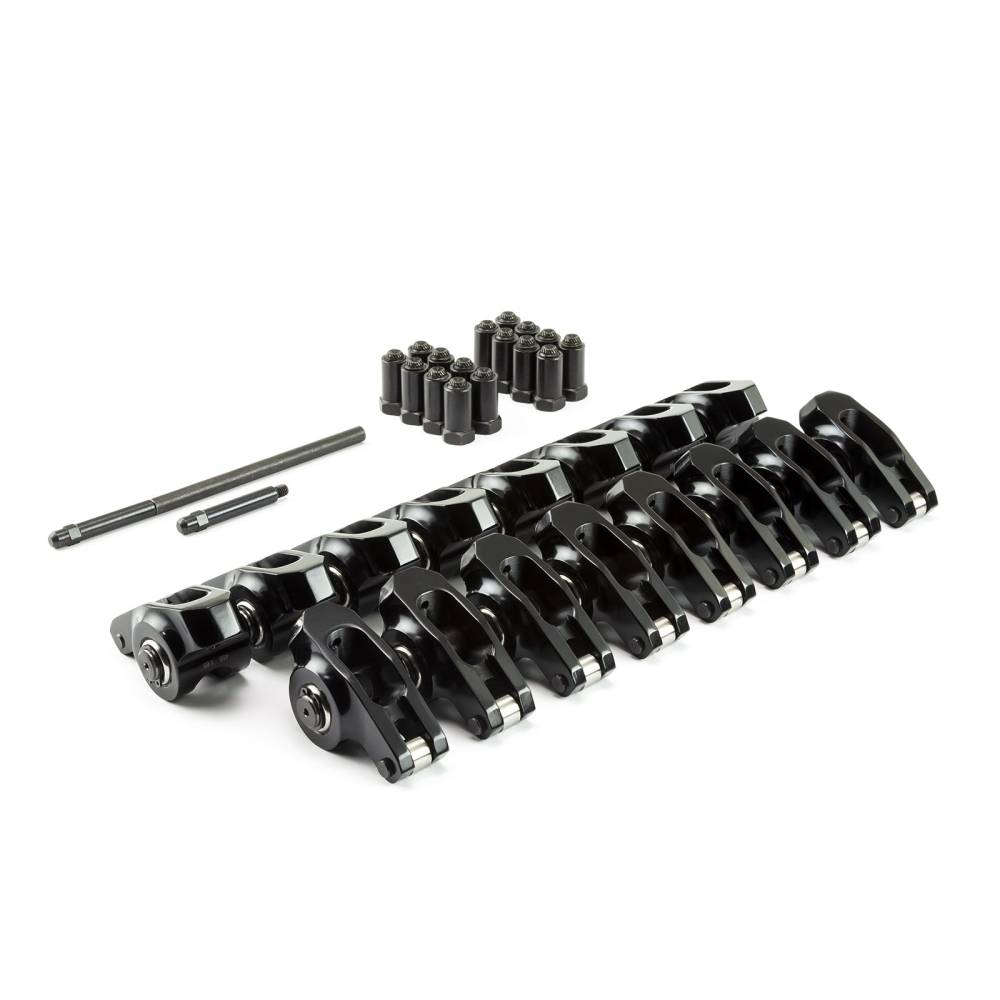 SBF Performance Rocker Arms A-Premium 16pc Roller Rocker Arms - 1.6 Ratio 7/16 Studs For Ford SBF 302 Engine High Performance Valve Train