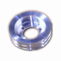 Ram Air Restorations - RAR Pontiac Underdriven 2 Groove ATI 3 Bolt Crankshaft Pulley 1971-81- Polished RAR-PUC4AC