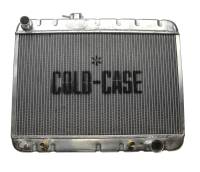 Cold Case - Cold Case 66-67 Pontiac GTO Tempest LeMansAluminum Radiator, AC, (AT) CCR-GPG38A