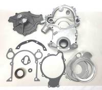 Butler Performance - Butler Performance 8-Bolt Replacement Timing Cover Kit w/High Flow Water Pump