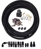 Butler Performance - Fuel Line Kit for Carbureted Engines with Bypass Regulator TAN-CARB-LINE-KIT45