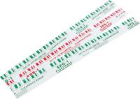Butler Performance - Plastigage, 0.002-0.006 in and 0.025 to 0.076 mm Measurement Range, 12 in Strips, Green / Red, Kit