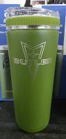 Butler Performance - Butler Pontiac Logo 26oz Iceshaker Flex Bottle, OD Green, No Handle