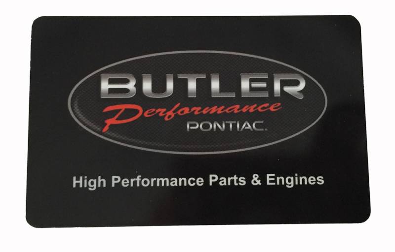 Butler Performance - Butler Performance Gift Cards