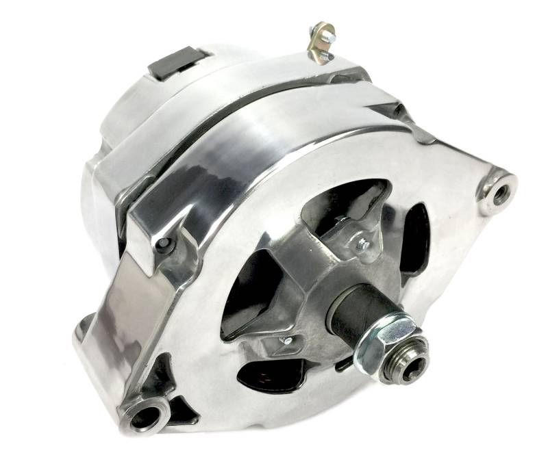 March Performance - March GM 10SI 140 amp 1 wire Polished Alternator MAR-P551