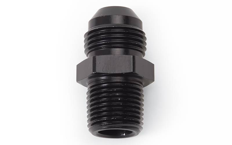 Russell - Russell Adapter, -10 Flare X 1/2 NPT, Black, RUS-660503