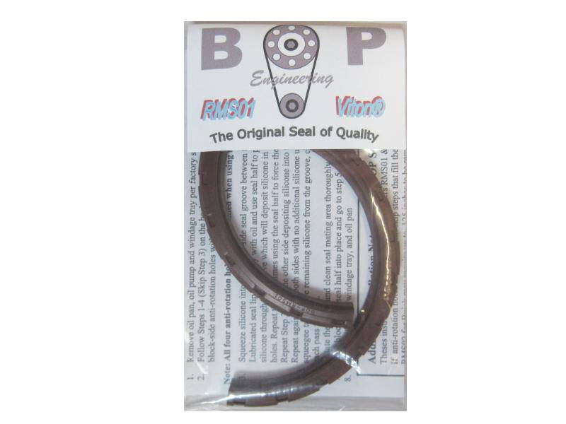 RMS18 BOP Pontiac V8 301 326 350 389 400 One Piece Rear Main Seal 3