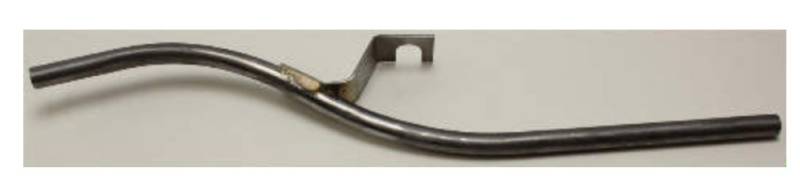 Butler Performance - Pontiac Upper Dipstick Tube with Bracket for A/C, Stainless, 1966-68 APE-N280