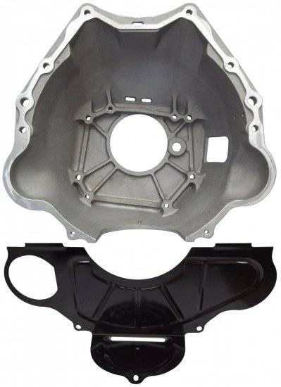 American Powertrain - SST Heavy Cast Pontiac Bellhousing with Inspection Cover SST-BH-PONT
