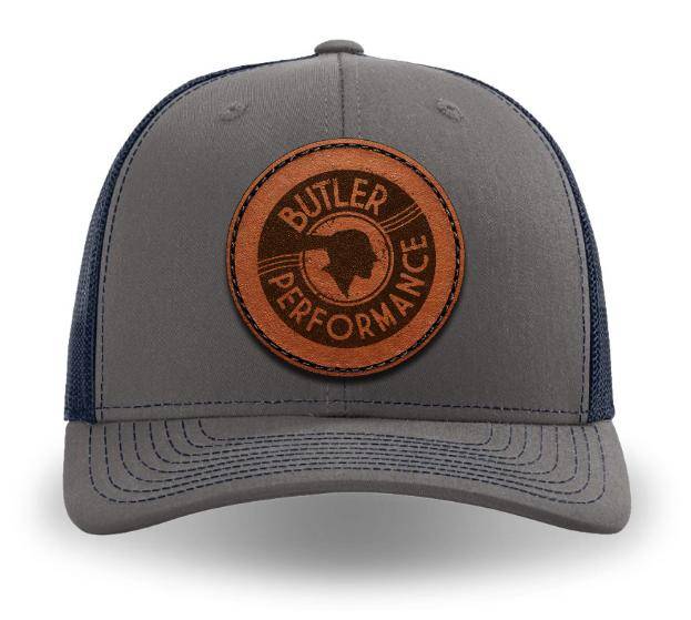 Butler Performance - Butler Service Patch Hat, Charcoal/Navy Adjustable