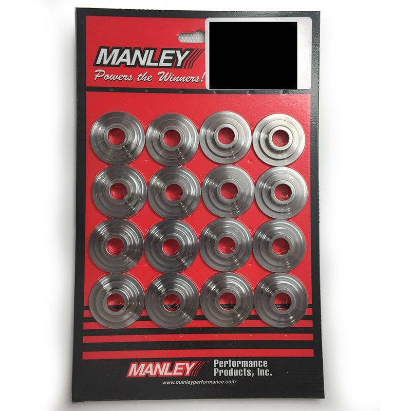 Manley - Manley 1.400" Titanium Retainer- 10 degree, 1.070" Step 1.400 to 1.500 Springs Set/16