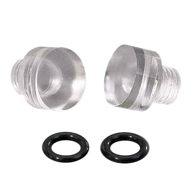 Holley - Holley Clear Bowl Sight Plugs for Holley Carbs