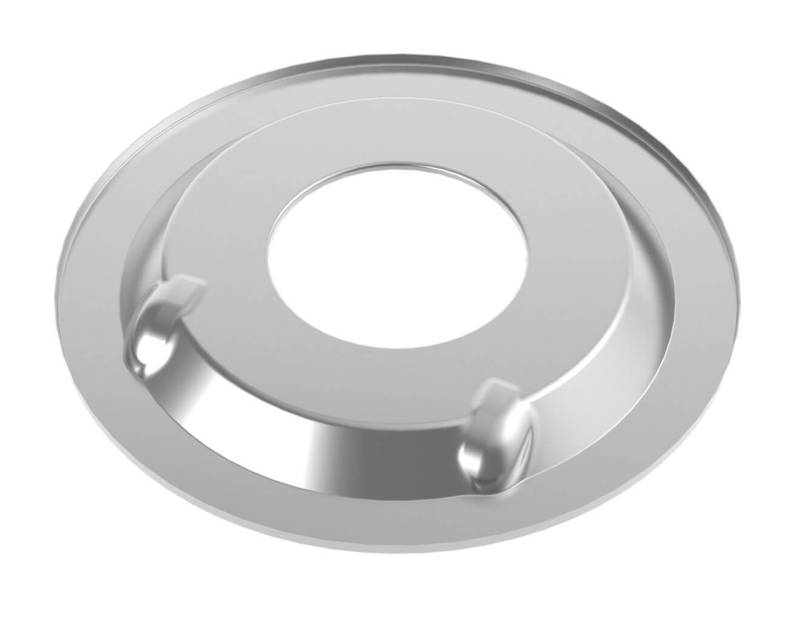 Holley - Sniper EFI Air Cleaner Drop Base Plate- Chrome, Add your element and lid