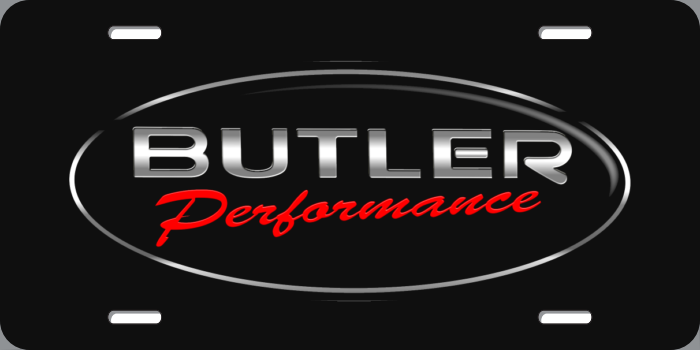 Butler Performance - Butler Performance Logo License Plate