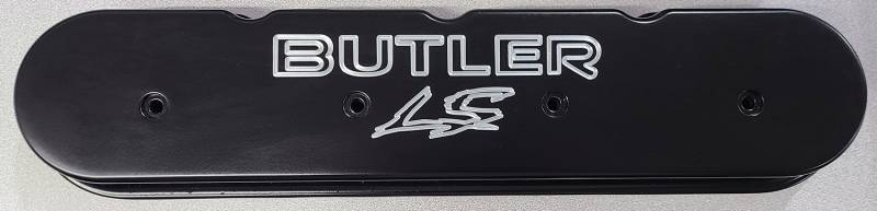 Butler Performance - Butler Performance CNC Engraved Late Model Pontiac/LS Aluminum Valve Covers (Set) BPI-LS-VC02