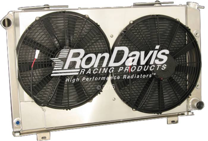 Ron Davis - Ron Davis '70-'81 Firebird Type Radiator Fan and Shroud Kit w/ TOC