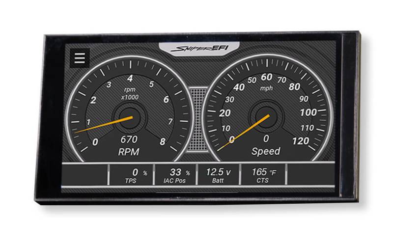 Holley - Sniper EFI 5" Dash with GPS Speedometer