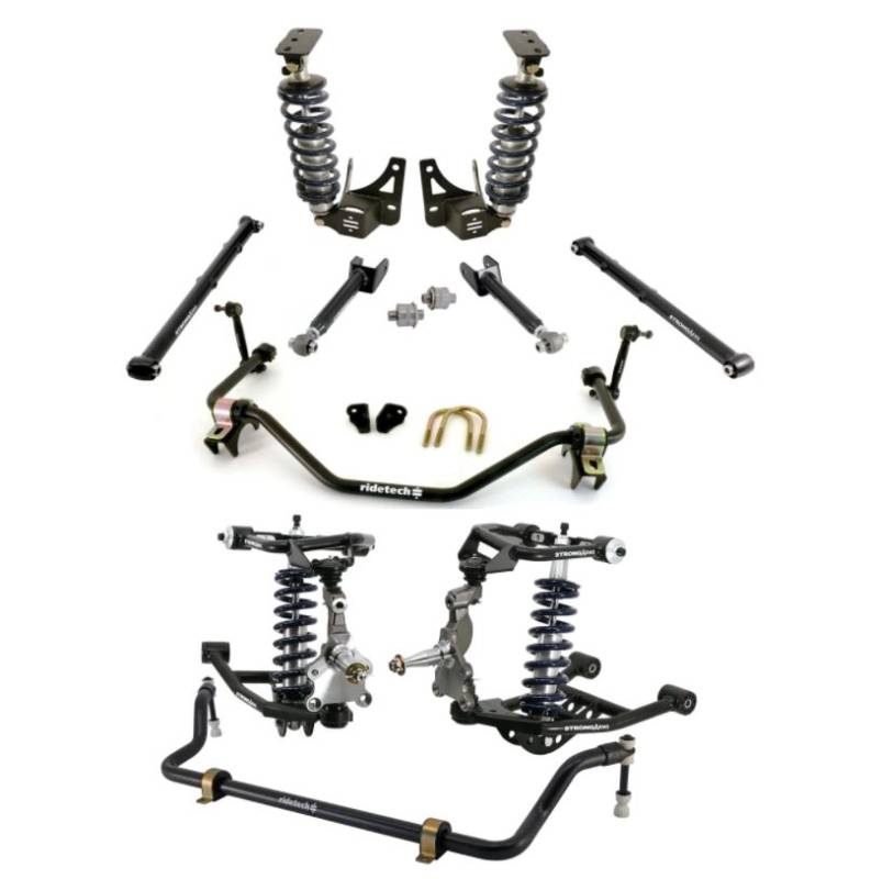 RideTech - Ridetech Complete Coil-Over System for 1968-1972 GTO GM A-Body, HQ Adjustable Shock