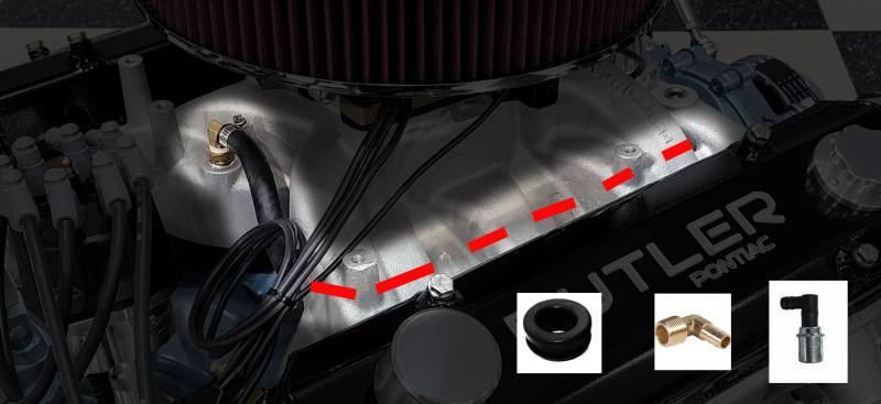 Butler Performance - PVC Line Kit for RPM and Crosswind Intake