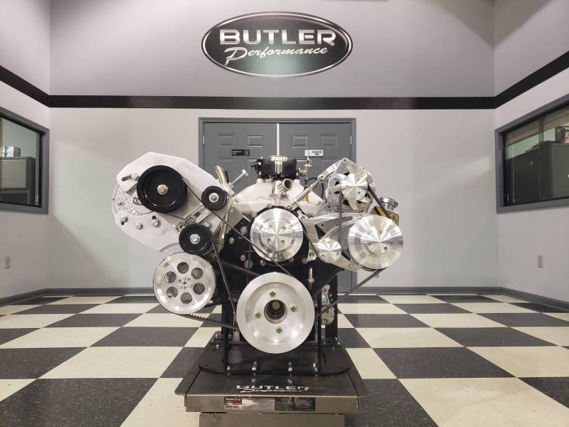 Butler Performance - Butler Custom Pontiac Procharger Serpentine Drive Kit, Up to 925 hp
