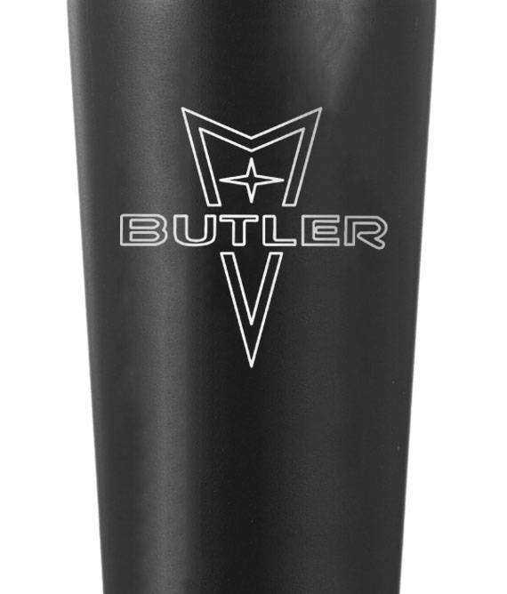 Butler Pontiac Logo 26oz Iceshaker Flex Bottle, Red/Black, No Handle
