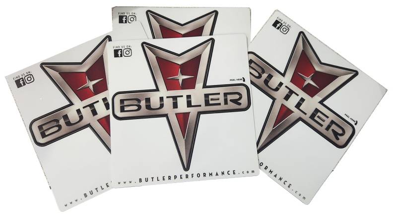 Butler Performance - Butler Pontiac Die Cut Decal