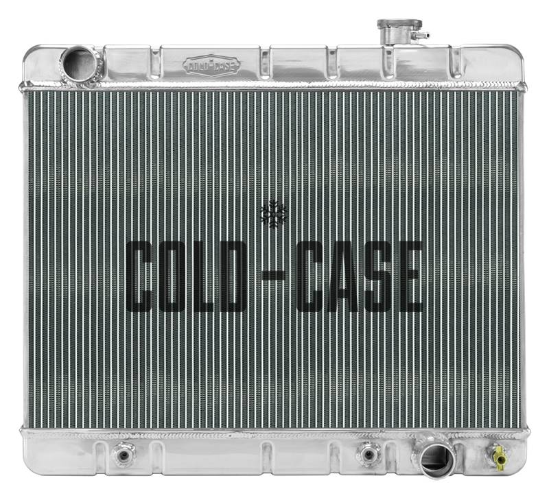Cold Case - Cold Case 61-64 Pontiac Full Size Aluminum Radiator, AC, (AT) CCR-GMP20A