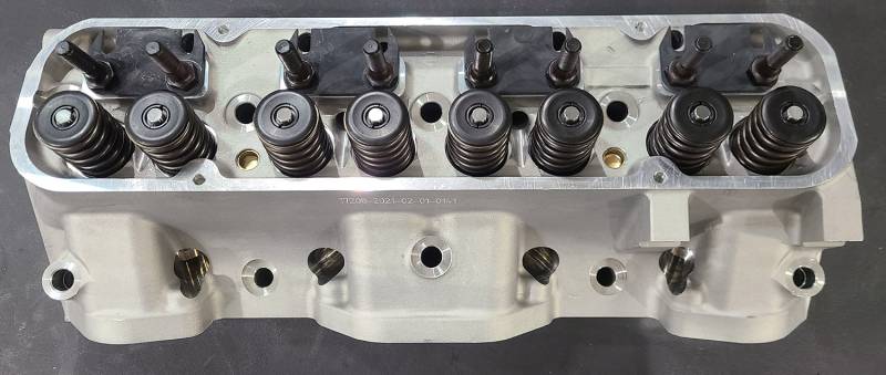 Speedmaster - Butler Built Pontiac Round Port 78cc Ram Air Aluminum Complete Cylinder Heads, Set/2