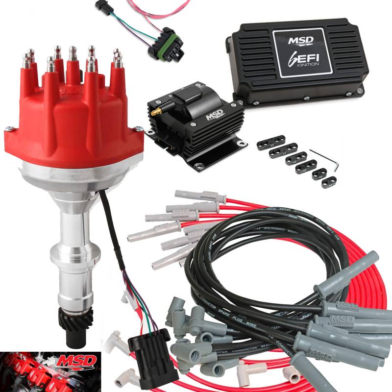 MSD Performance - Complete MSD EFI Ready Ignition Kit