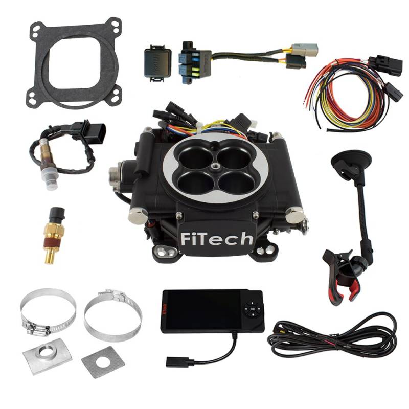 FiTech EFI Systems - Go EFI 4 System by FiTech, Black Finish