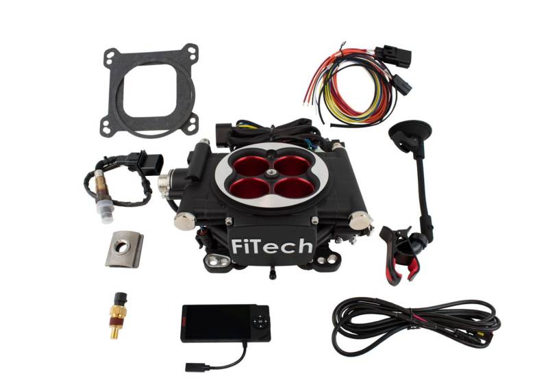 FiTech EFI Systems - Go EFI 4, Power Adder System by FiTech, Black Finish