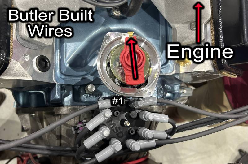 MSD Performance - Custom Butler Pontiac, Ready to Install, MSD-Black8.5mm Super Conductor Spark Plug Wires