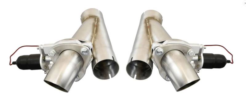 Doug's Headers - Patriot 2.5" Electronic Cutouts. Dual System W/Remote