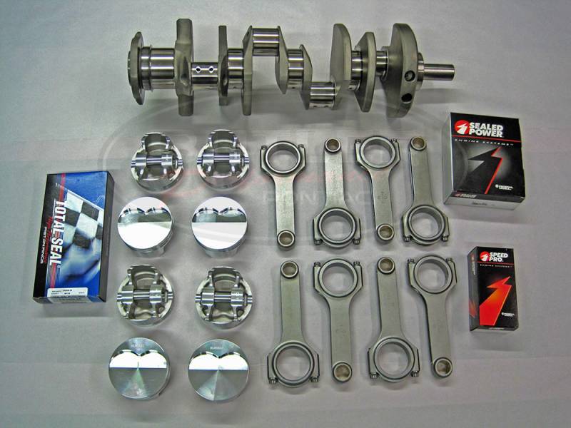 Butler Performance - Butler Performance 407ci (3.905" Bore) Balanced Rotating Assembly Stroker Kit, for 350 Block, 4.250" str.