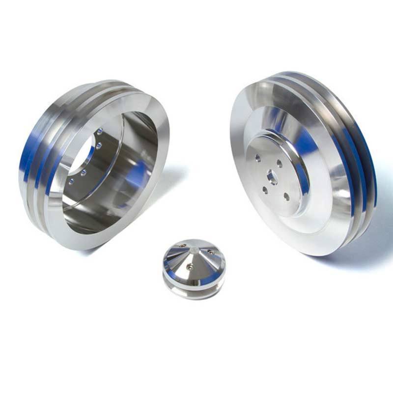 CVF - Pontiac Pulley Kit PS - 2V High Flow, 6 Bolt (1964-68)