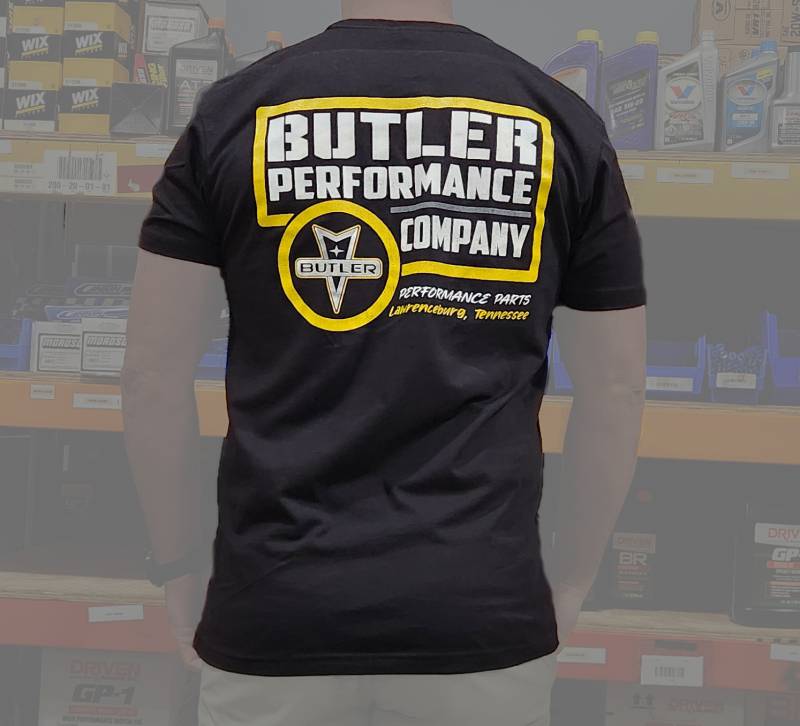 Butler Performance - Butler Performance Company Black/Yellow T-Shirt, Small-4XL