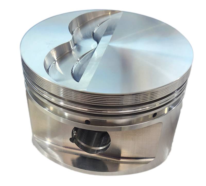 Ross Racing Pistons - Butler Ross Quick Ship -8cc Flat Top Forged Pistons, 4.250" Str., 4.092 Bore, Set/8