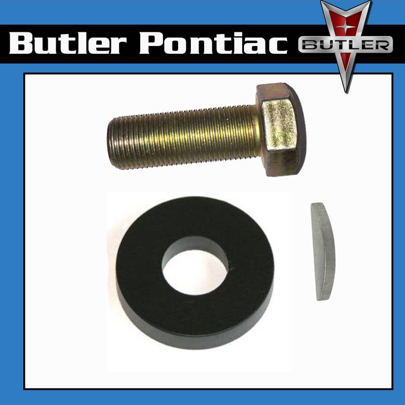 Butler Performance - Butler Pontiac Crank Bolt, Key, and Washer Kit