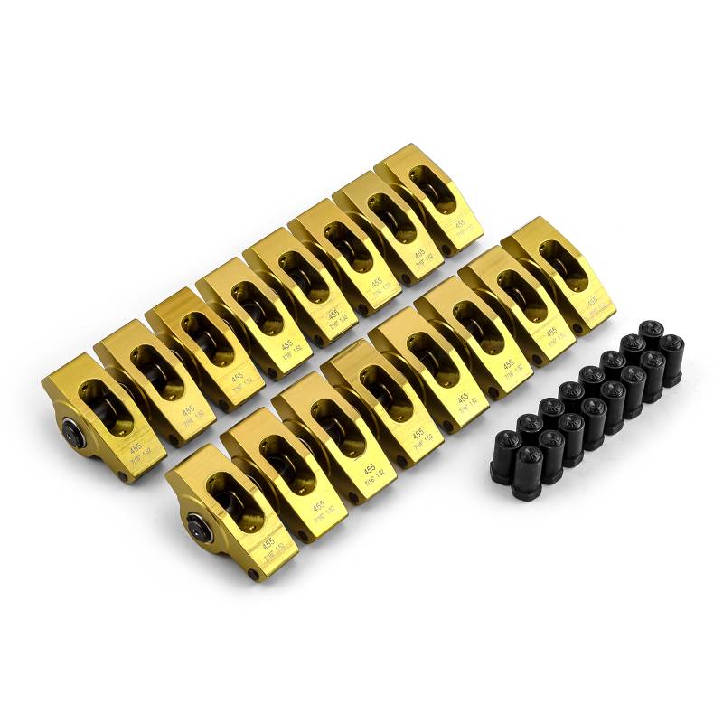 Speedmaster - Pontiac 350 389 400 421 428 455 1.52 Ratio 7/16" Aluminum Roller Rocker Arms Set/16