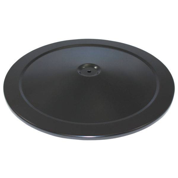 Butler Performance - Air Cleaner Lid, Muscle Car Style, 14 in Round, Steel, Black, Each
